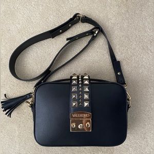 Mario Valentino Black Camera Bag
